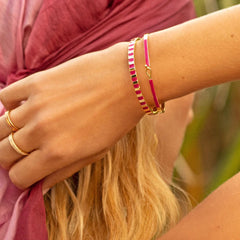 Lily Bracelet ~ Framboise